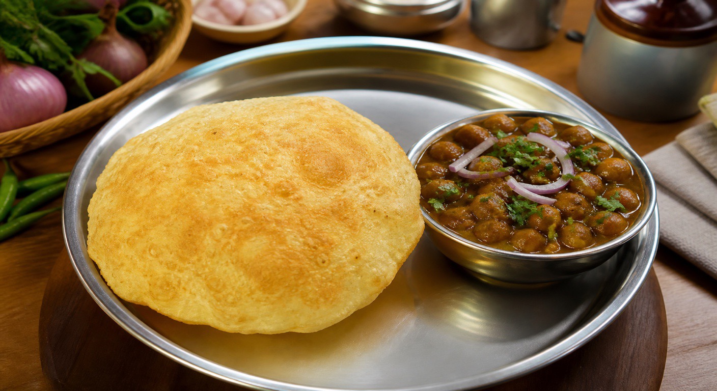 Bhatura - the calorie shock hiding next to your chole