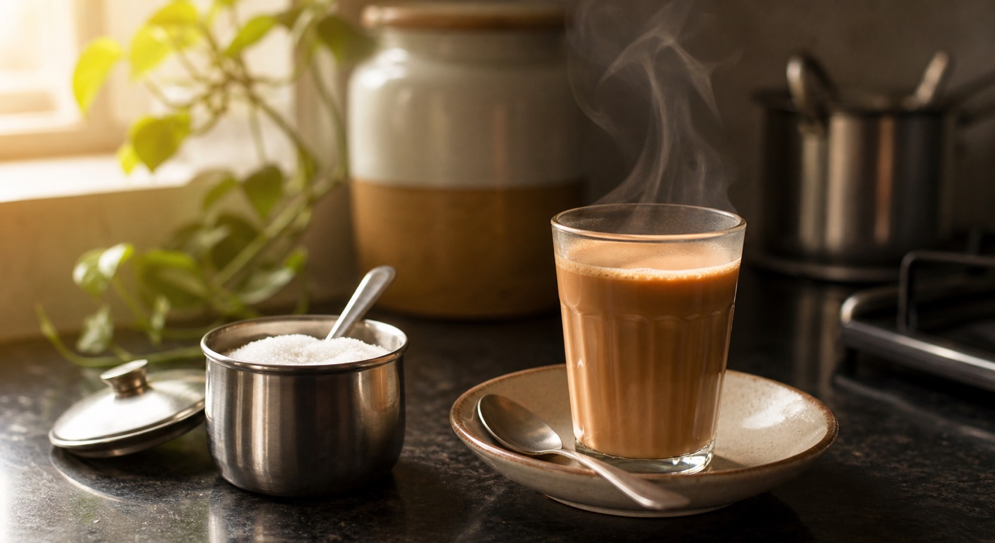 The truth about sugar in your chai (and whether jaggery or honey changes the math)