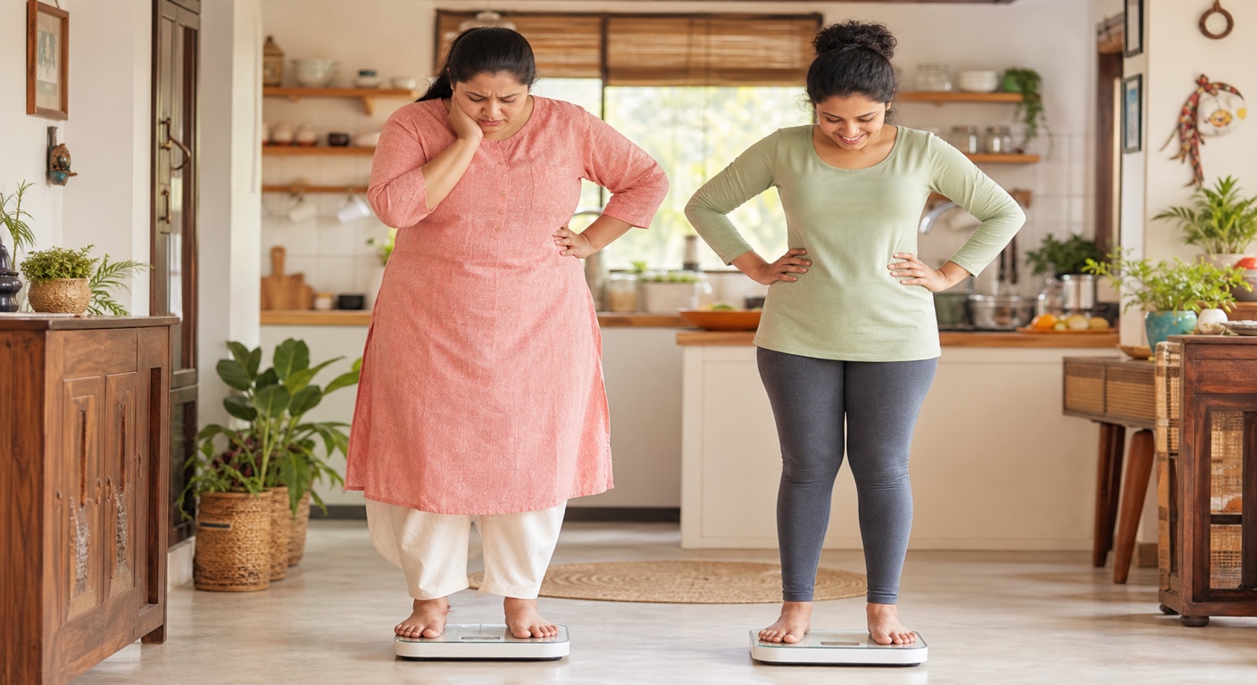 Why comparing your weight loss to a friend's hurts you