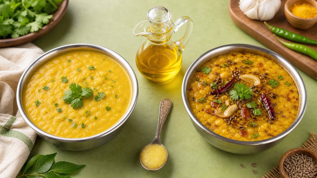Dal and sabzi: how cooking changes the calories
