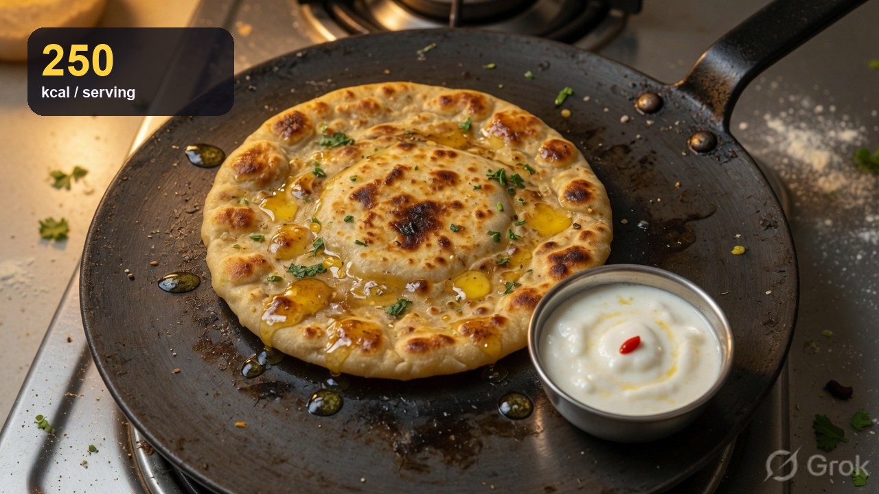 Aloo paratha: the honest calorie talk