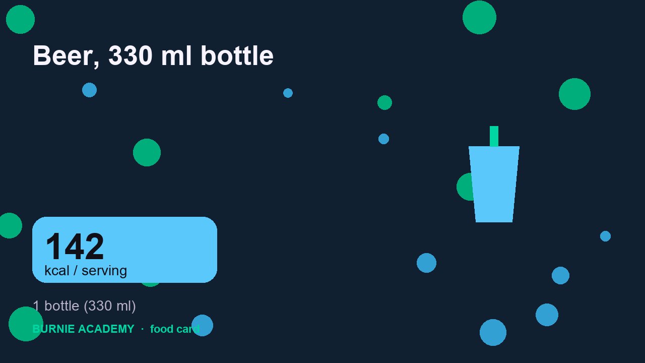 Beer, 330 ml bottle: the honest calorie talk