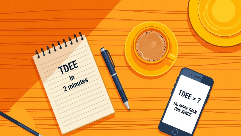 How to work out your TDEE by hand in two minutes