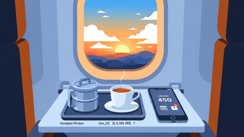 Crossing time zones? Pick one day for your calorie log