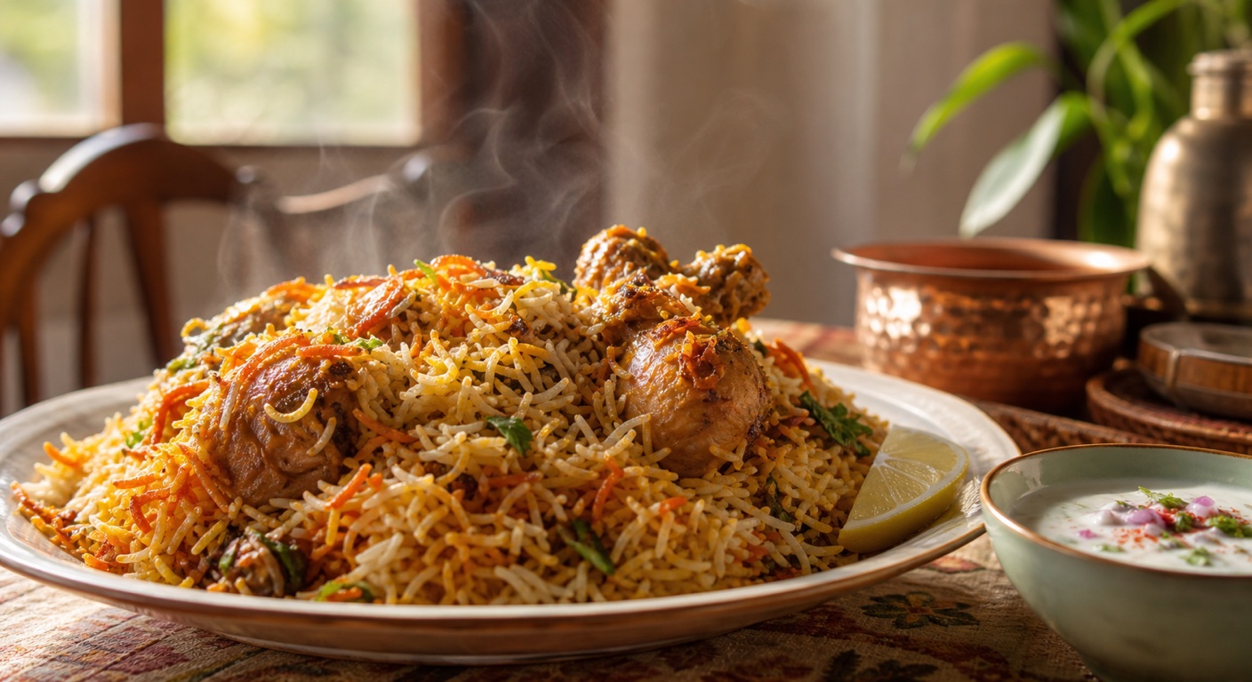 I love biryani - how do I make it lighter?