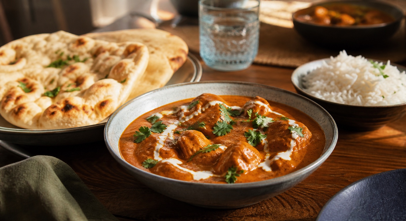 I love butter chicken/paneer butter masala - how do I cut its calories?