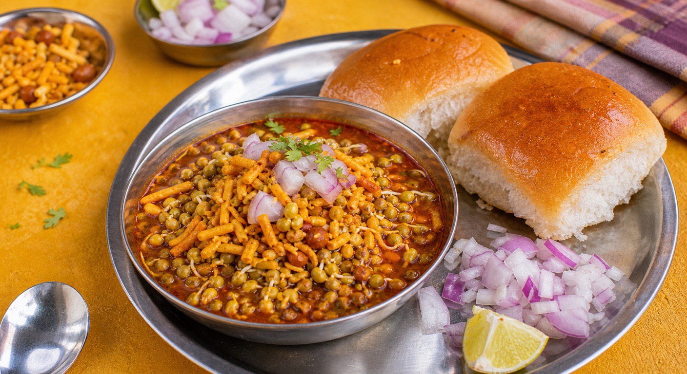 Misal pav - healthy sprouts or an oily rassa trap?
