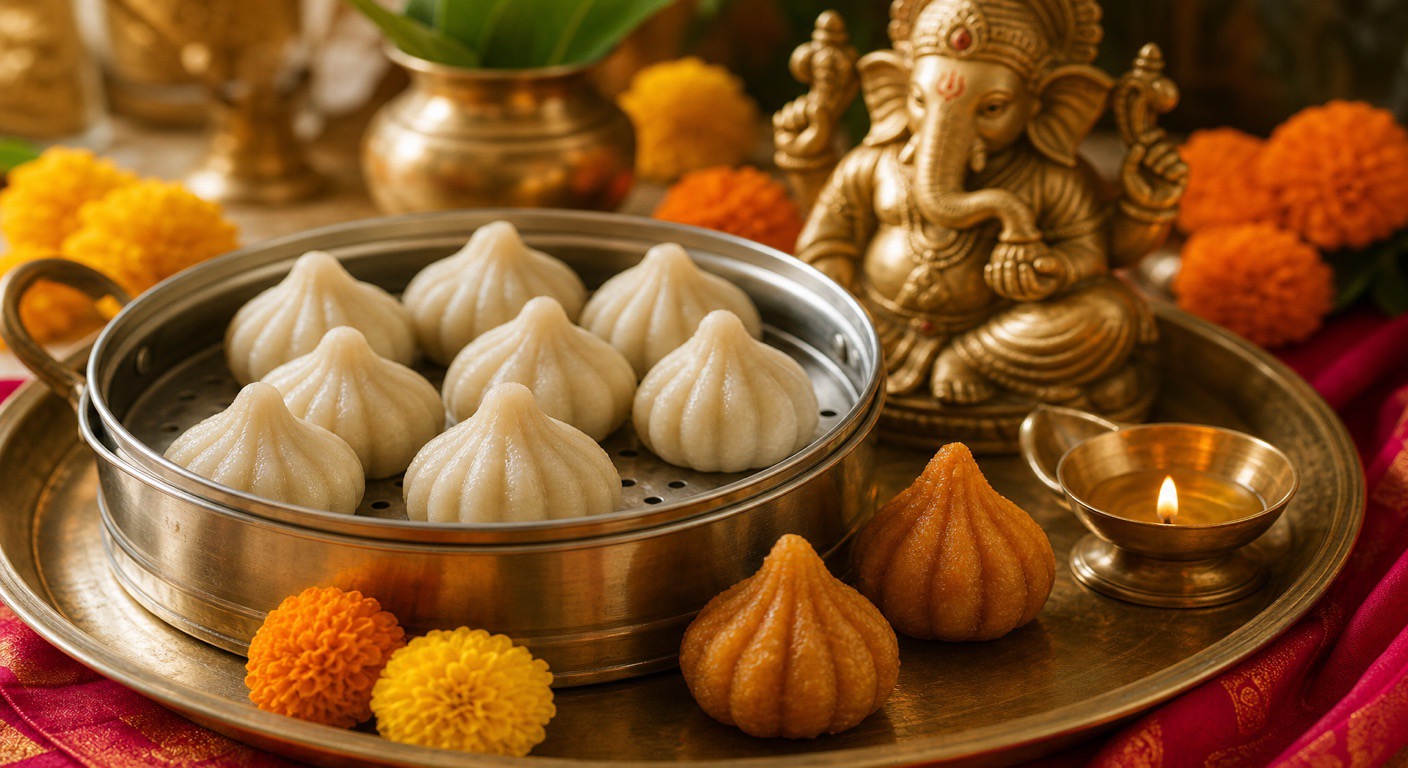 Modak: steamed or fried? The number changes a lot