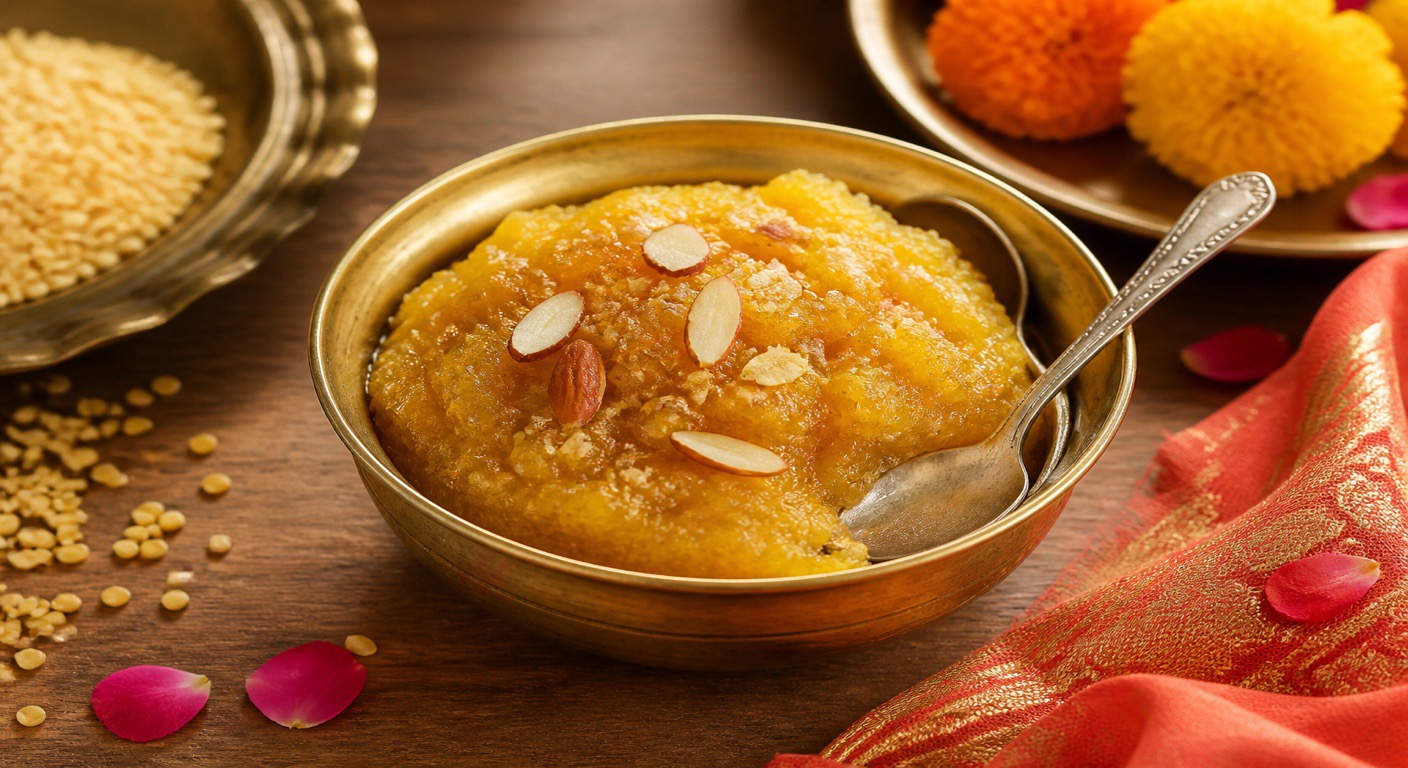 Moong dal halwa - the richest halwa on your plate?