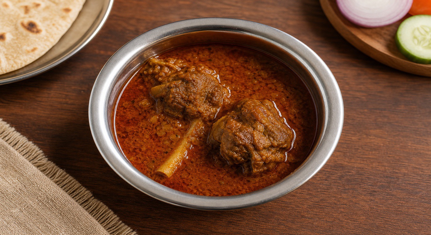Mutton curry - how many calories in one bowl?