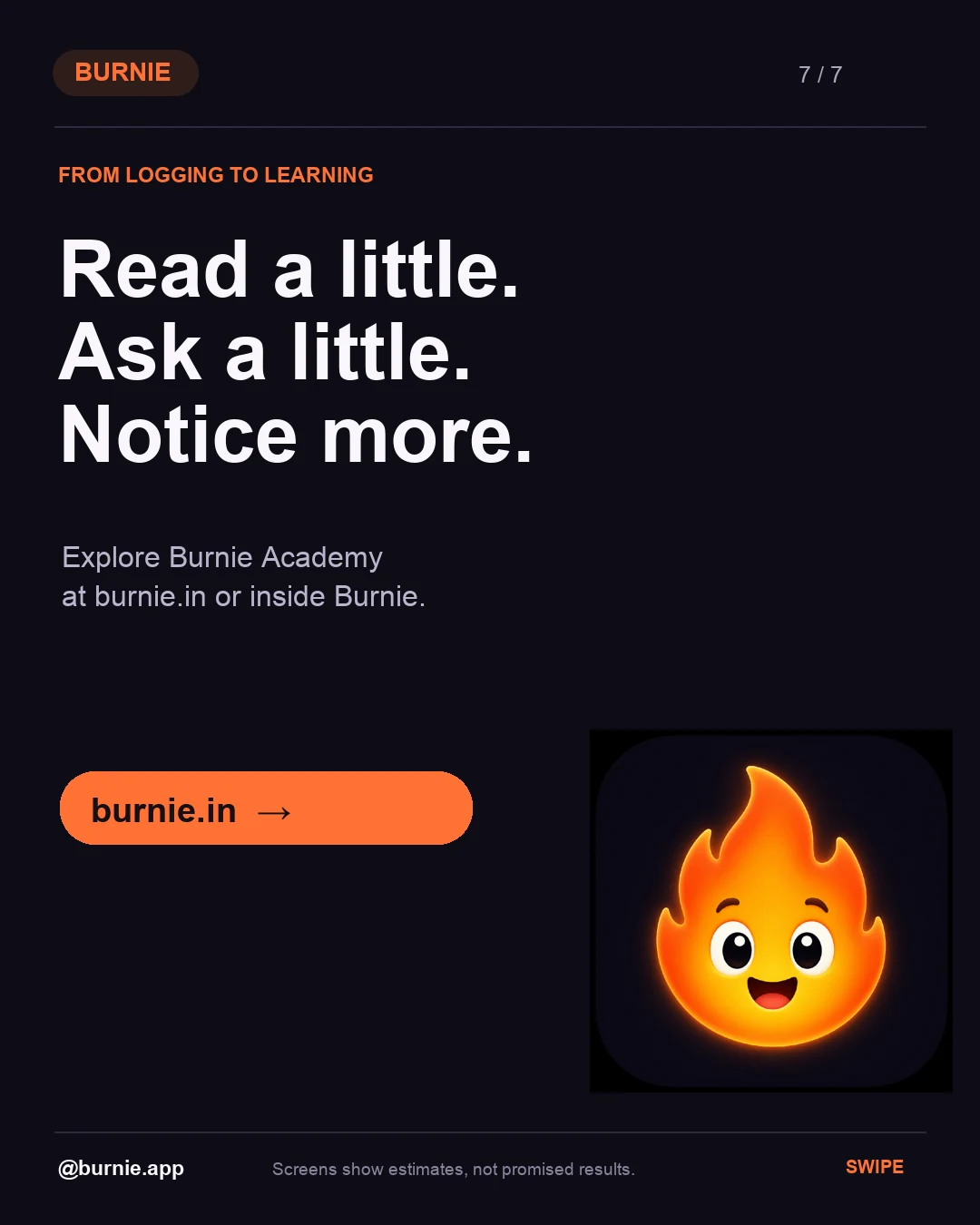 Learn with Burnie Academy — slide 7 of 7