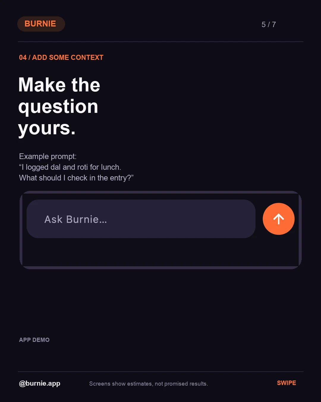 Ask Burnie better questions — slide 5 of 7