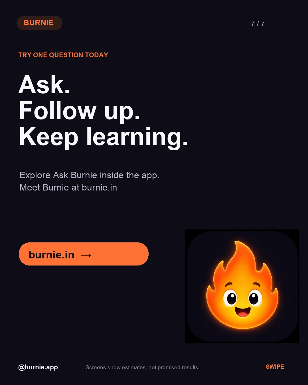 Ask Burnie better questions — slide 7 of 7